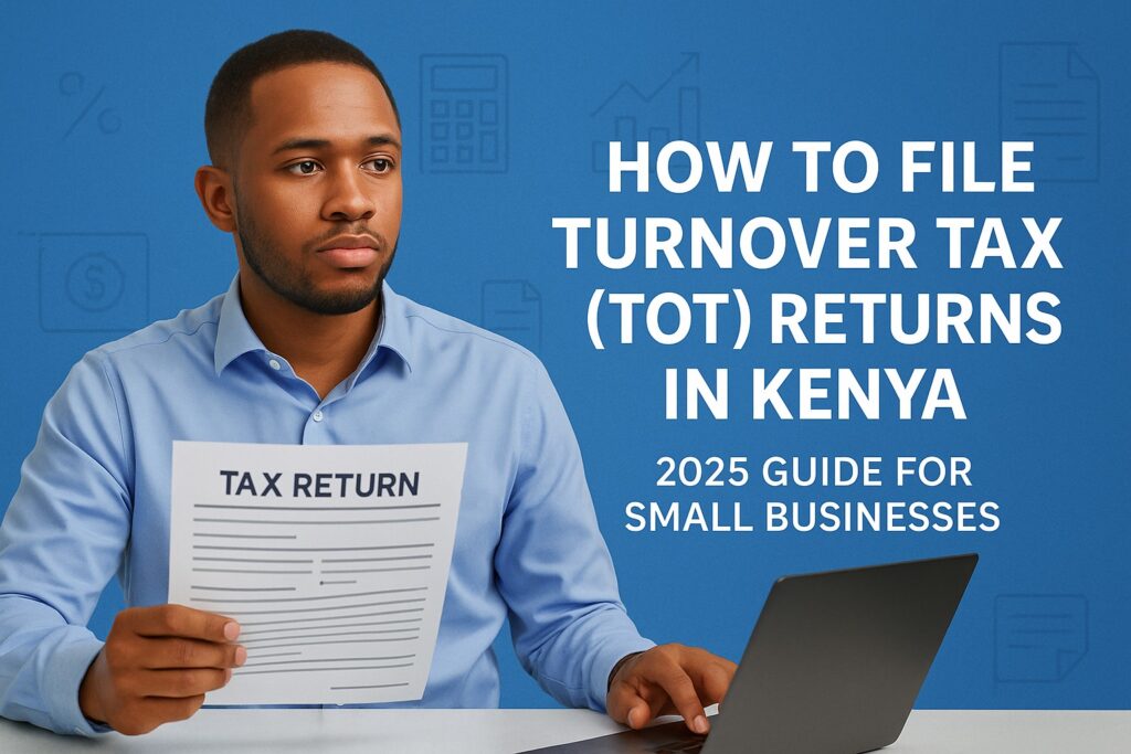 how to file turnover tax (tot) returns in kenya – 2025