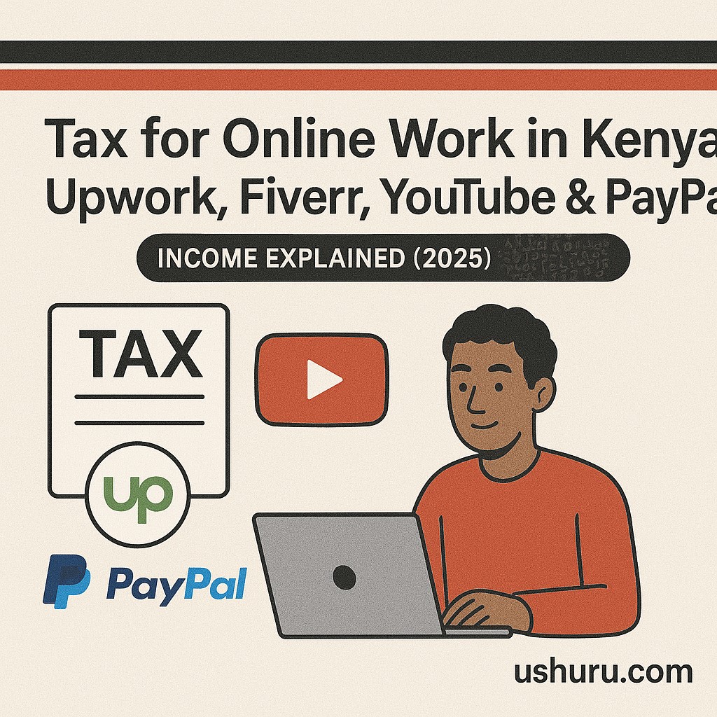 tax for online work in kenya