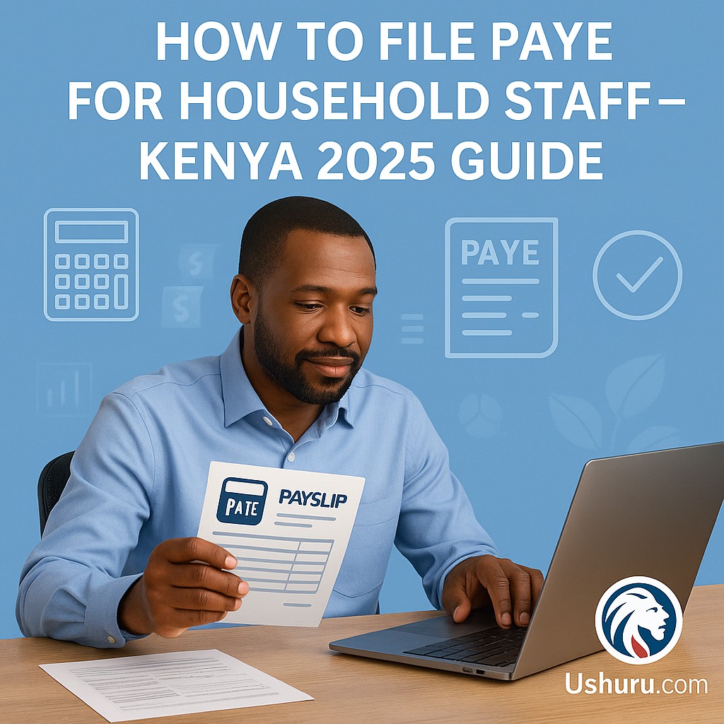 how to file paye for household staff – kenya 2025 guide